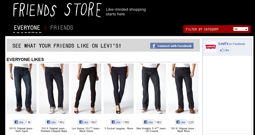 Levis Friends Store